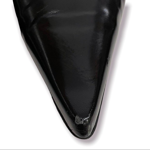 GUCCI Black Patent Leather Vintage Pumps 39 - Picture 9 of 9